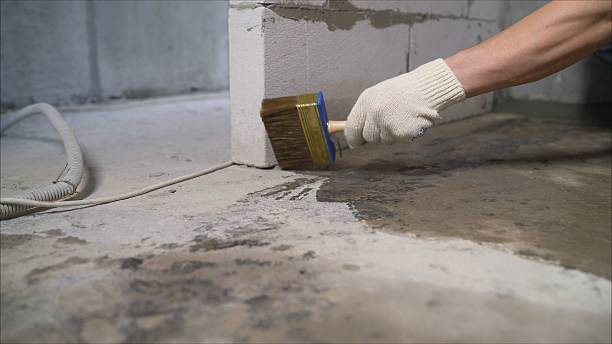 Crawl space vapor barrier installation in Butler, KY